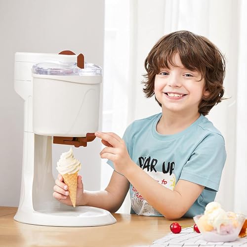 1L DIY Kitchen Automatic Mini Fruit Softeismaschine, Softeismaschine für zuhause, Tragbare Softeismaschine mit Kompressor, Maschine für Heim-Eismaschine, Softeismaschine mit großer Kapazität – Bild 7