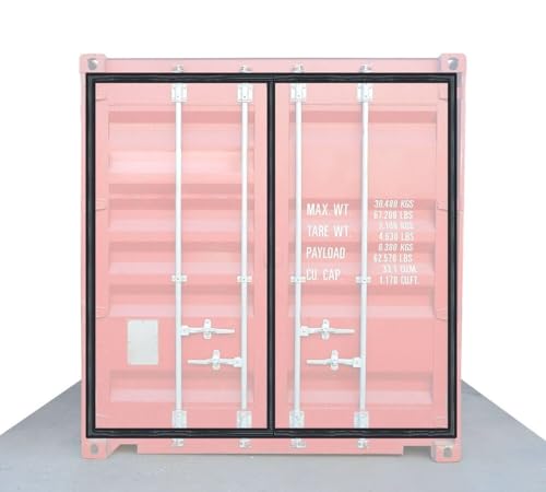 Mytee Products Shipping Container Door Gaskets - 2Pc Complete Door Seal Gasket Set - Container Rubber Door Sealer (3 - Sided Left Hand Side & 4 Sided 8 ft 6”) - Shipping Container Gasket