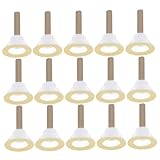 GANAZONO 50 Sätze Moxa Sticks mit Basis Handgemachte Moxa Sticks für Moxibustion zur Schmerzlinderung und Entspannung Passend für Verschiedene Anwendungen