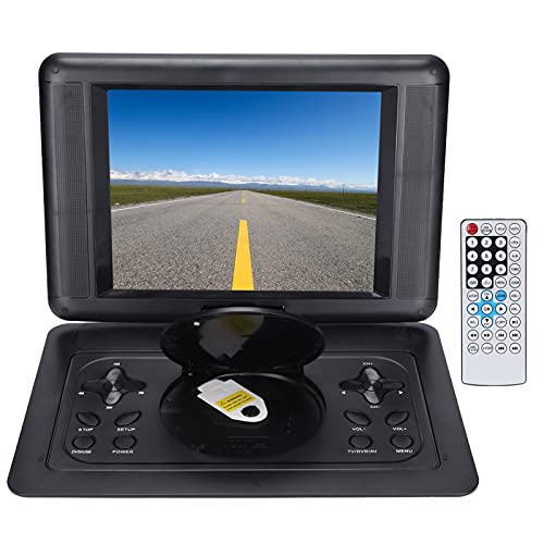 Bter Portable Dvd Player, 12.0 Inch Hd Swivel Screen Dvd Player Support Usb, Fm Radio, Headphone Output And Remote Control Mobile Dvd Player With 1500Mah Battery For Kids Home Car, Sync To Tv(Us) #TOP3