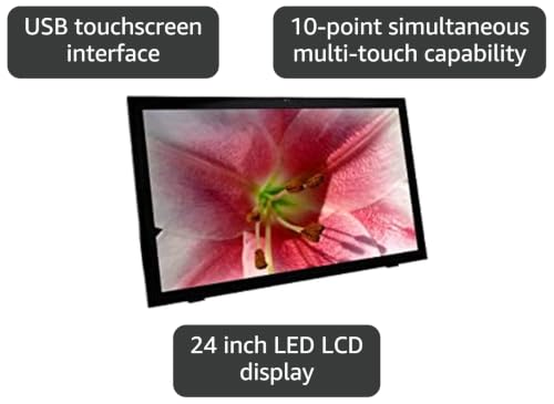 Image of Planar PCT2485 Helium 24 inch Widescreen Multi-Touch Monitor