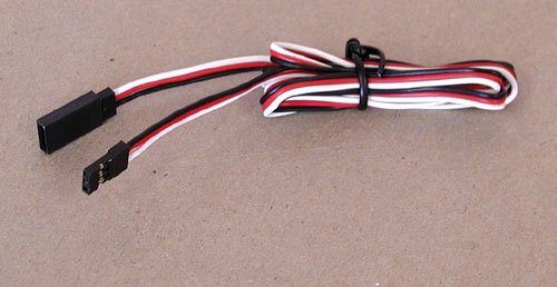 36" Servo Extension Cable, Futaba & Hi Tec/Jr(S)