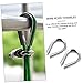 PartyKindom 150pcs Stainless Steel Wire Rope Collars for Industrial and Rigging Applications and Wear-Resistant Easy to Use for Cable Tensioning