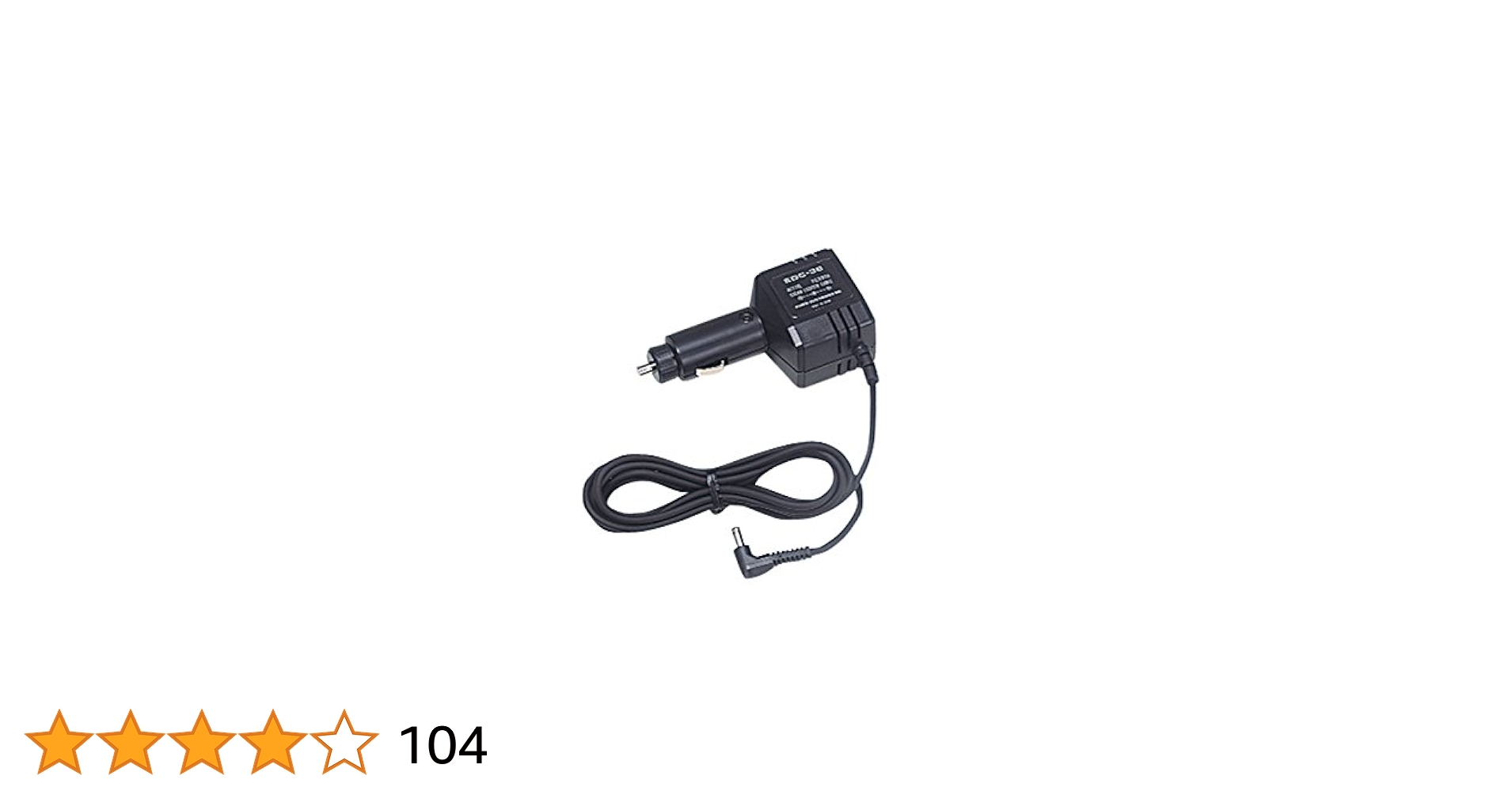 Amazon | ALINCO アルインコ ノイズフィルター付きシガー