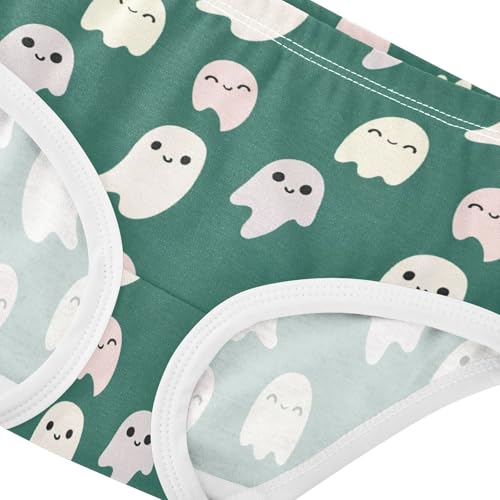 Girls' Underwear Halloween Ghost Green Toddle Brief Panties 23035384