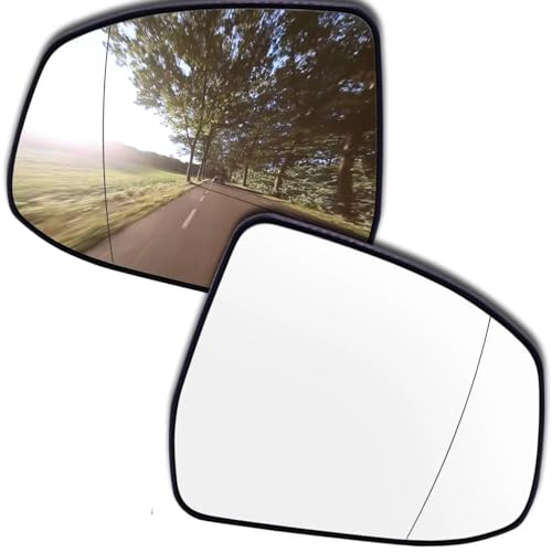 Cristal de retrovisor calefactable de gran angular para sustitución en Ford Mondeo y Focus 7