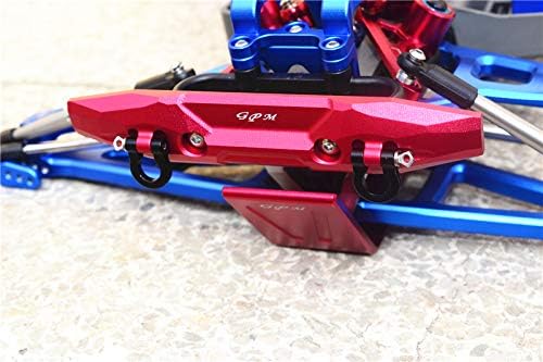 5PC Set Upgrades Aluminum Front Bumper with D-Rings TRAXXAS 1/10 E-REVO 2.0 VXL 86086-4 rc Cars by GPM