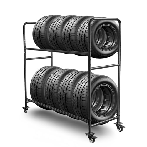 OUKIDR Rolling Tire Rack Image