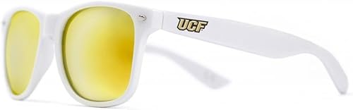 Society43 Central Florida Knights - Gafas de sol, montura negra, lentes doradas