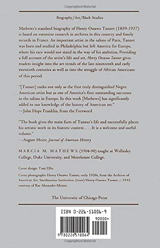 Henry Ossawa Tanner: American Artist (Negro American Biographies & Autobiographies (Paperback)) - Image 2