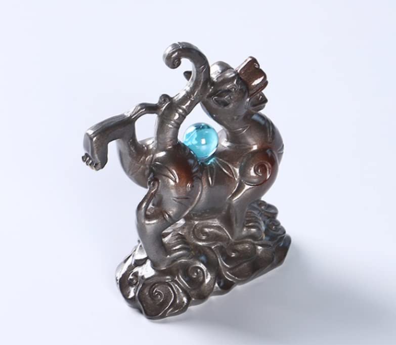 Amazon.co.jp: 四神獣 置物 【四神相応4点組】青龍 白虎 玄武 朱雀風水