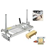 TERRADISE Sägewerk Kettensäge 35,6cm - 61cm Kettensägenmühle Chainsaw Mill Kettensäge Mühle 14