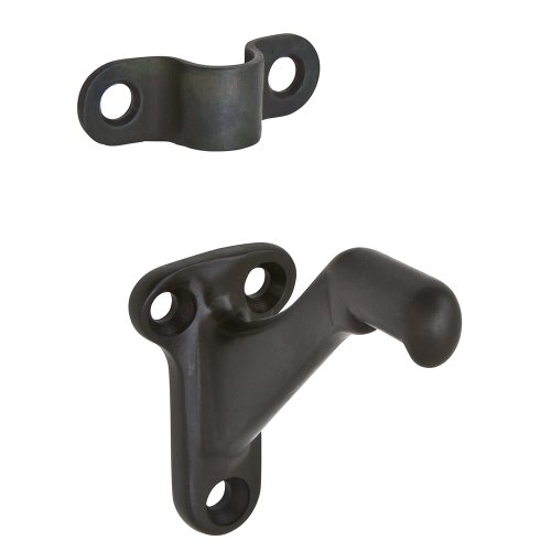 SCHLAGE Ives by Schlage 059A10B Hand Rail Bracket, Black #1