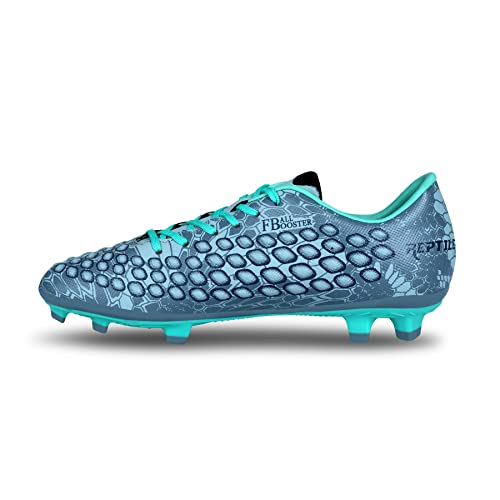 Image of Nivia Reptile Football Shoes for Mens | TPU Sole with 3D TPU Embosed Film with Bolt Mesh Upper | A Moulded Removable E.VA | Ideal for Hard and Grassy Surfaces