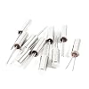 Aexit 10 Pcs Passive Components 3mm x 8mm 32.768KHz 32.768k Hz 6PF Quartz Crystals Crystal Oscillator