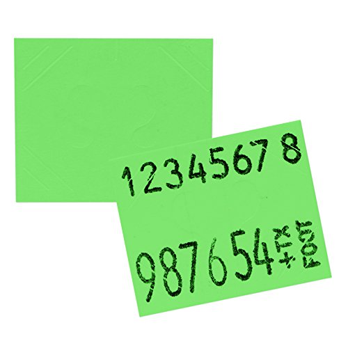 Fluorescent Green Pricing Labels For Monarch 1136 Price Gun – 8 Rolls, 14,000 Pricemarking Labels #TOP3