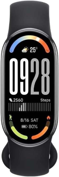 Relógio Mi Band 10 Smart-Band Pulseira Inteligente, Preto | Global Atualizado, Tela