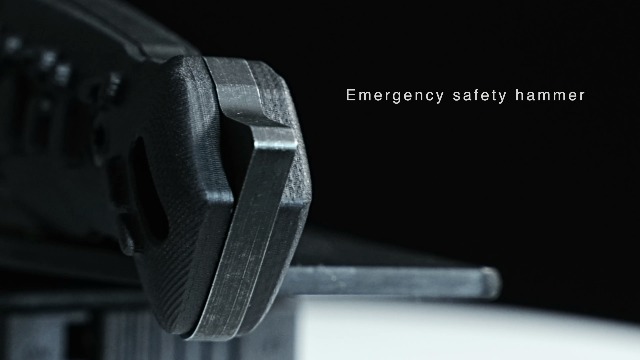 ZUNE LOTOO Tactical Survival Knife with Kydex Sheath, D2 Steel Fixed Blade Knives & G10 Handle, Full Tang Knife for Men Camping Hiking Hunting Bushcraft Black