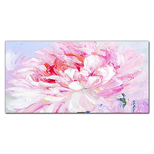 Tableau d'intérieur fleurs Coloray 100x50cm pour décoration salon moderne