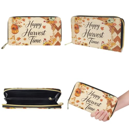 Image of HUGS IDEA Leather Purses and Handbag for Women Bucket Bag with Wrist Wallet 2 Packs