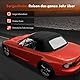 Frankberg Cabrioverdeck Softtop Schwarz Kompatibel mit 911 997 3.6L 3.8L 2004-2012 Coupe Replace# 99756190101
