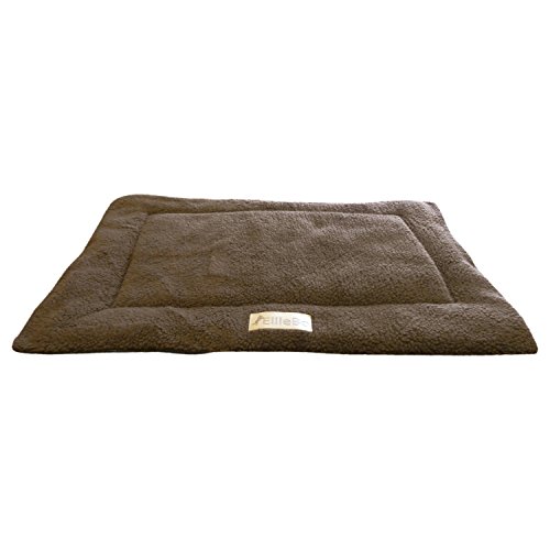 Ellie-Bo Cama de Forro Polar Sherpa en Color marrón, se Adapta a jaulas y Cajas de 30 Pulgadas Cover