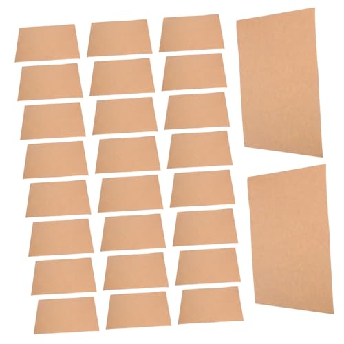 50 feuilles étiquettes autocollantes kraft A4 pour imprimante