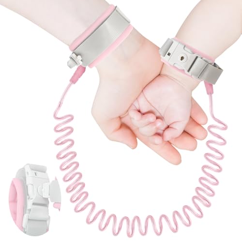 Locisne with Locking Clip Lost Cord Pink 1.5m Baby &