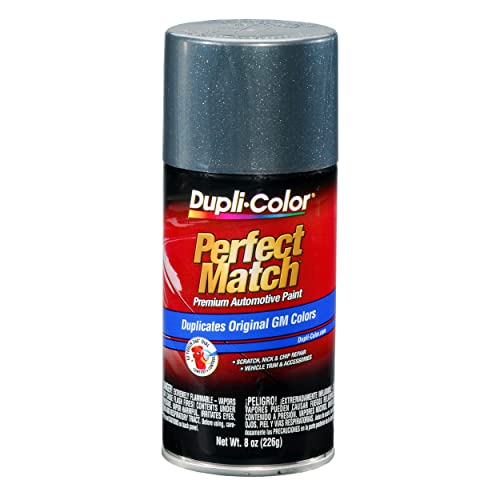 Image of Dupli-Color EBGM05367 Perfect Match Automotive Spray Paint - General Motors Gunmetal Metallic, 83 WA8915 - 8 oz. Aerosol Can