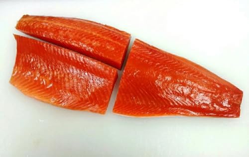 [スモークサーモン ブロック]半身分 (約800g/部位別に3カット) [1164]