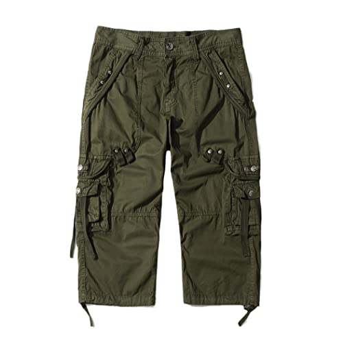 Short décontracté d'été en coton homme camouflage style militaire taille 29W