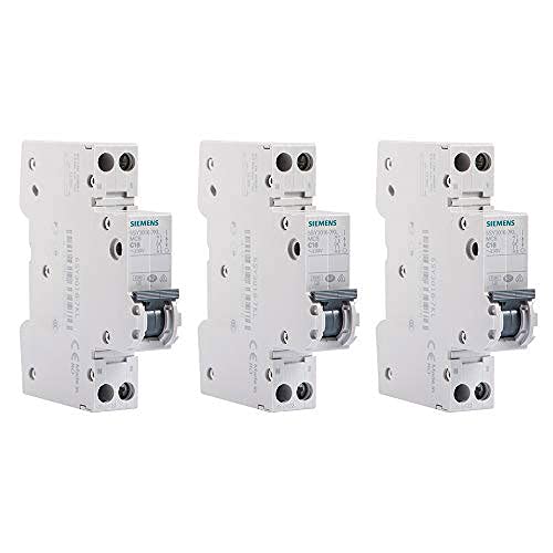 SIEMENS - 5SY3016-7KL LOT 3 DISJONCTEURS MODULAIRES 230V, 4,5kA, 1+N POLES, COURBE C, 16A Cover
