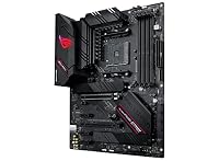 ASUS ROG Strix B550-F Gaming WI-FI II Mainboard Sockel AMD AM4 (AMD B550, ATX, PCIe 4.0, WiFi 6E, SATA 6Gbit/s, USB 3.2 Gen 2, Aura Sync, Two-Way AI Noise Cancelation) – Ansicht 3