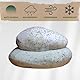 HIDE A KEY Zen Garden Rock - Realistischer Garten & Innendekoration, wasserdichte Schlüsselheiter, Leichter haltbarer Harzstapelstein für Ersatztasten im Freien (Natural Design)