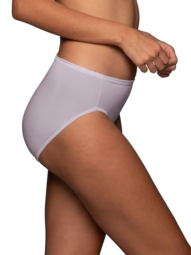 Image of Vanity Fair Women's Illumination Hi Cut Panties, Silky Stretch & Satin Trim