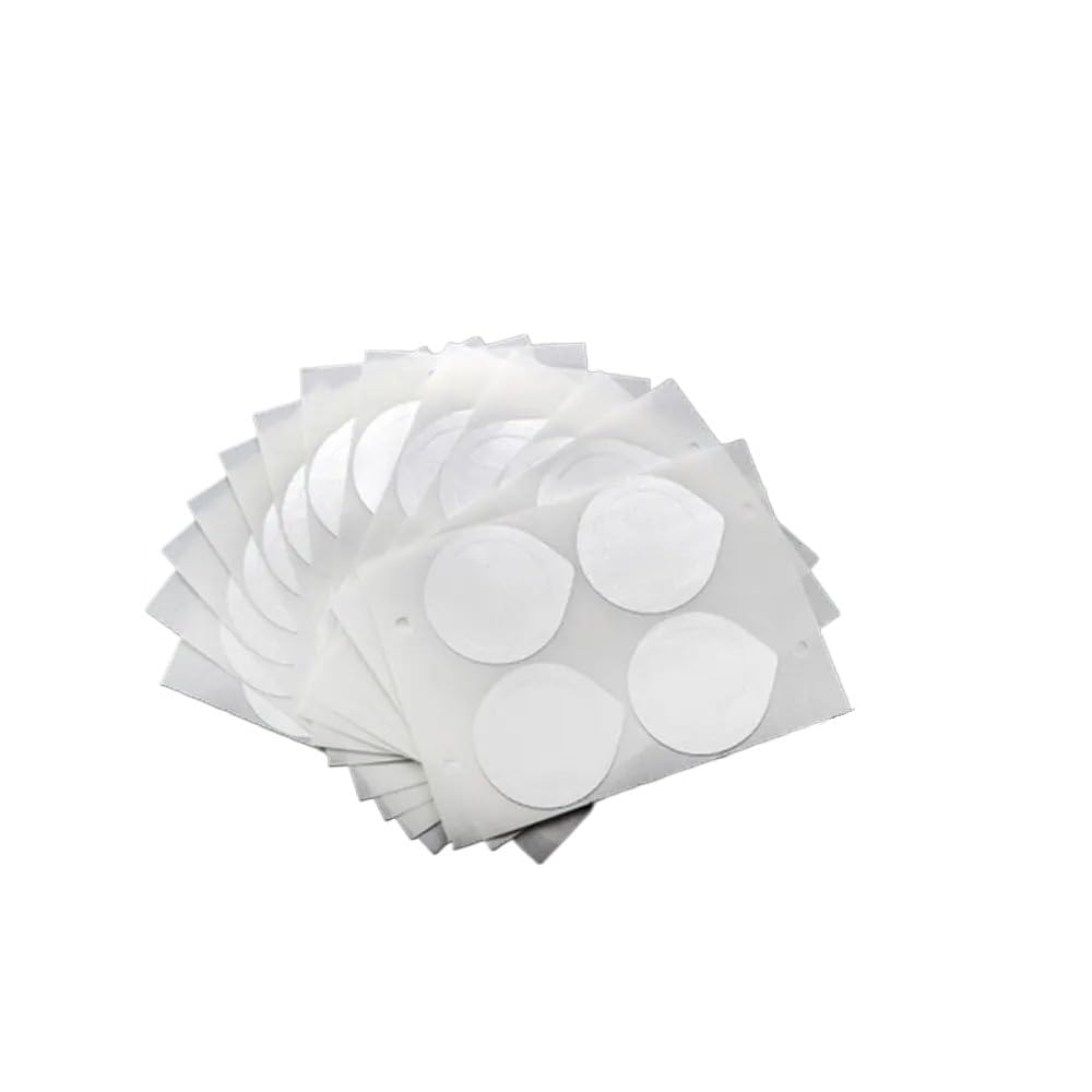 Stickers sellado aluminio cápsulas recargables | Lámina autoadhesiva sella la cápsula rellenada(500pcs)