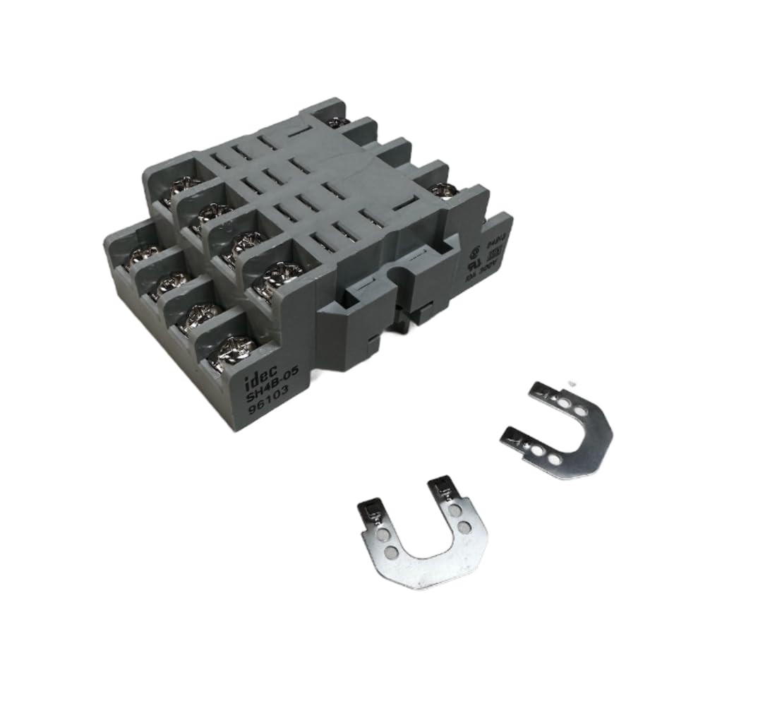 SH4B-05 Relay Socket DIN Rail Grey