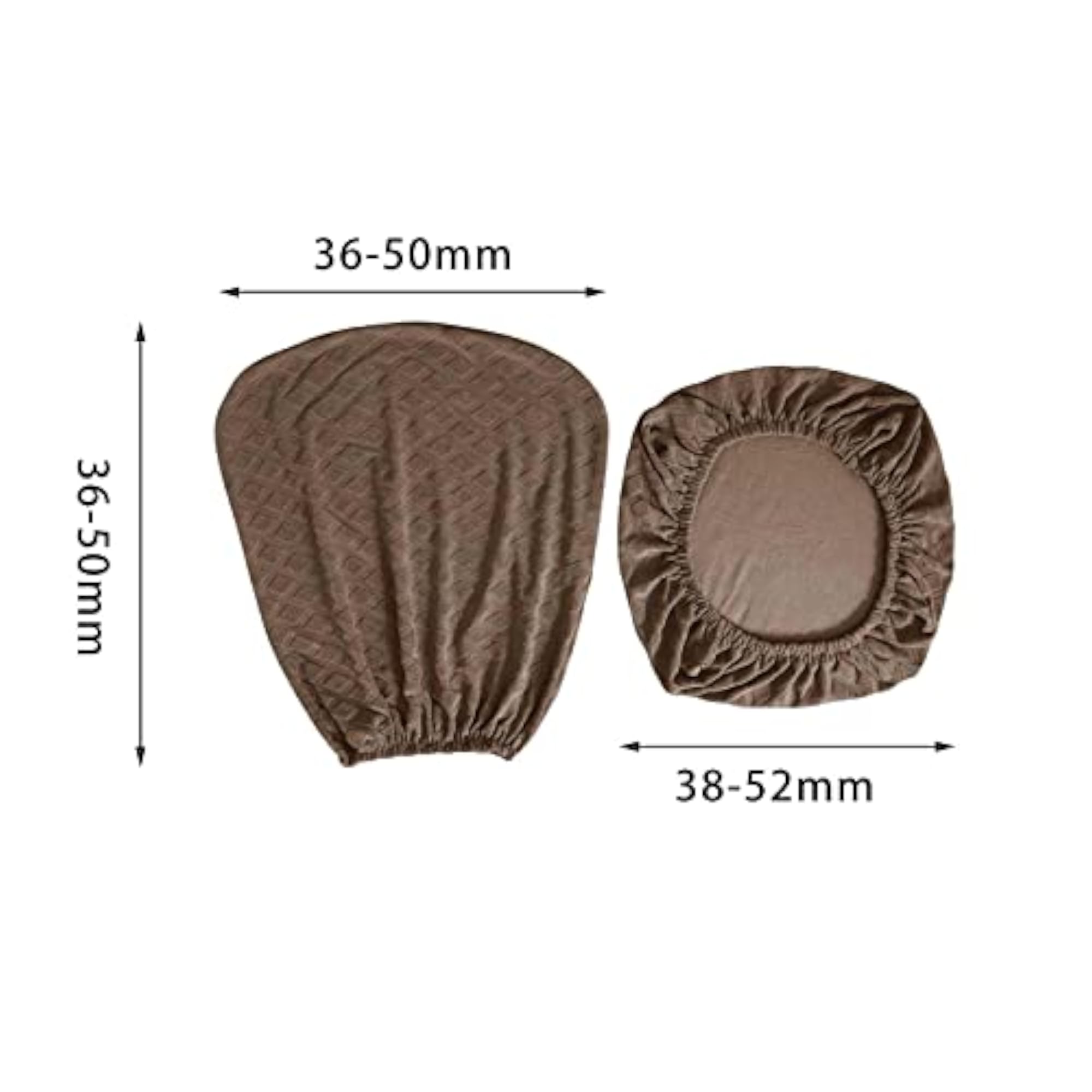 Split Office Chair Cover Waterproof Universal Washable Coffee