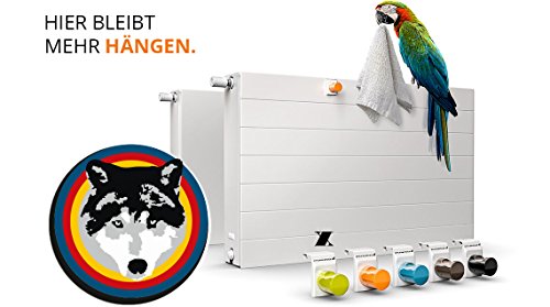 Preisvergleich Produktbild Purmo Handtuchhaken Knob Magnet für Heizkörper Planheizkörper *Apfelgrün*