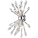 Z-Lite 4002-4S 4 Light Wall Sconce, Chrome