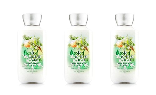 Bath & Body Works Frosted Winter Woods Body Lotion 8oz - Lot of 3