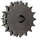 Martin Roller Chain Sprocket, Reboreable, Type B Hub, Double Strand, 08B Chain Size, 12.7mm Pitch, 48 Teeth, 20mm Bore Dia., 201.38mm OD, 110mm Hub Dia., 21.13mm Width