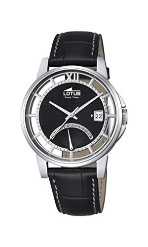 Montre Lotus 18325/2 pour homme avec son bracelet chic en acier noir