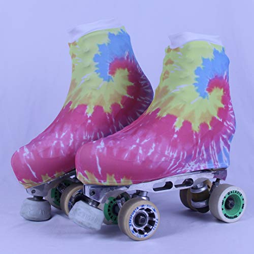 Polaina Cobre Patins Patinashow Coleção Tie Dye Estampa 2 (G - Veste Patins 41 a 44)