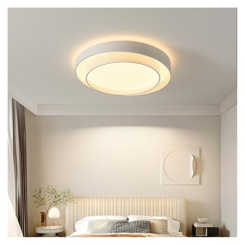 Plafonnier LED nordique créatif blanc chaud pour salon et chambre