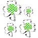 4 Stück Klee Ausstecher Set Edelstahl St. Patrick's Day Irish Shamrock Ausstechformen zum Backen Handtuchhalter,Edelstahl  günstig Kaufen-4 Stück Klee Ausstecher Set Edelstahl St. Patrick's Day Irish Shamrock Ausstechformen zum Backen