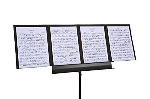 Primo 2 - Élargisseur de pupitre jusqu'à 960 mm, couleur noire de Notaflex Cover