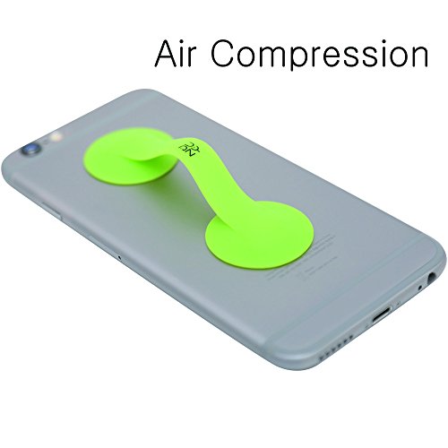 DUZY - Cellphone Grip Smart Strap, Device Holder with Fingers, Easy Detachable, Universal Device Strap, iPhone Plus Cellphone Accessories (Green)