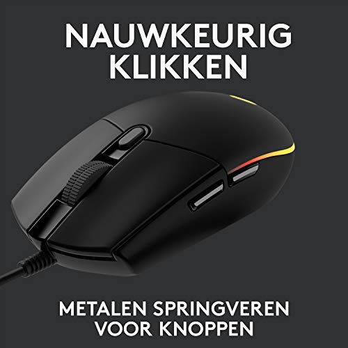 Logitech G203 Lightsync Gaming Muis met Aanpasbare RGB-verlichting, 6 Programmeerbare Knoppen, Gaming Grade Sensor, 8K… - Afbeelding 6