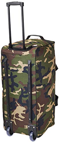 Rockland Rolling Duffel Bag, Camouflage, 30-Inch